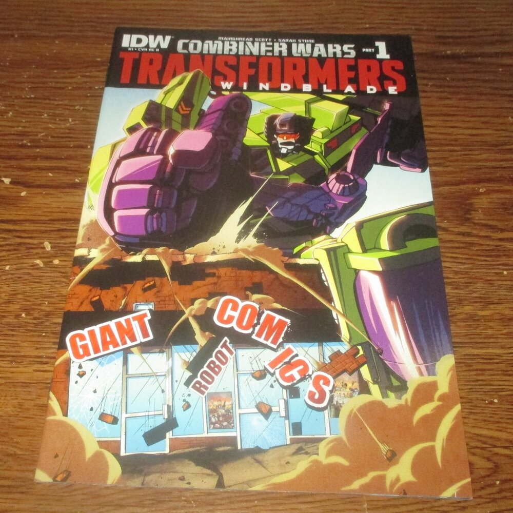 Transformers Windblade Combiner Wars #1 (IDW Comics, 2015) Giant Robot Comics
